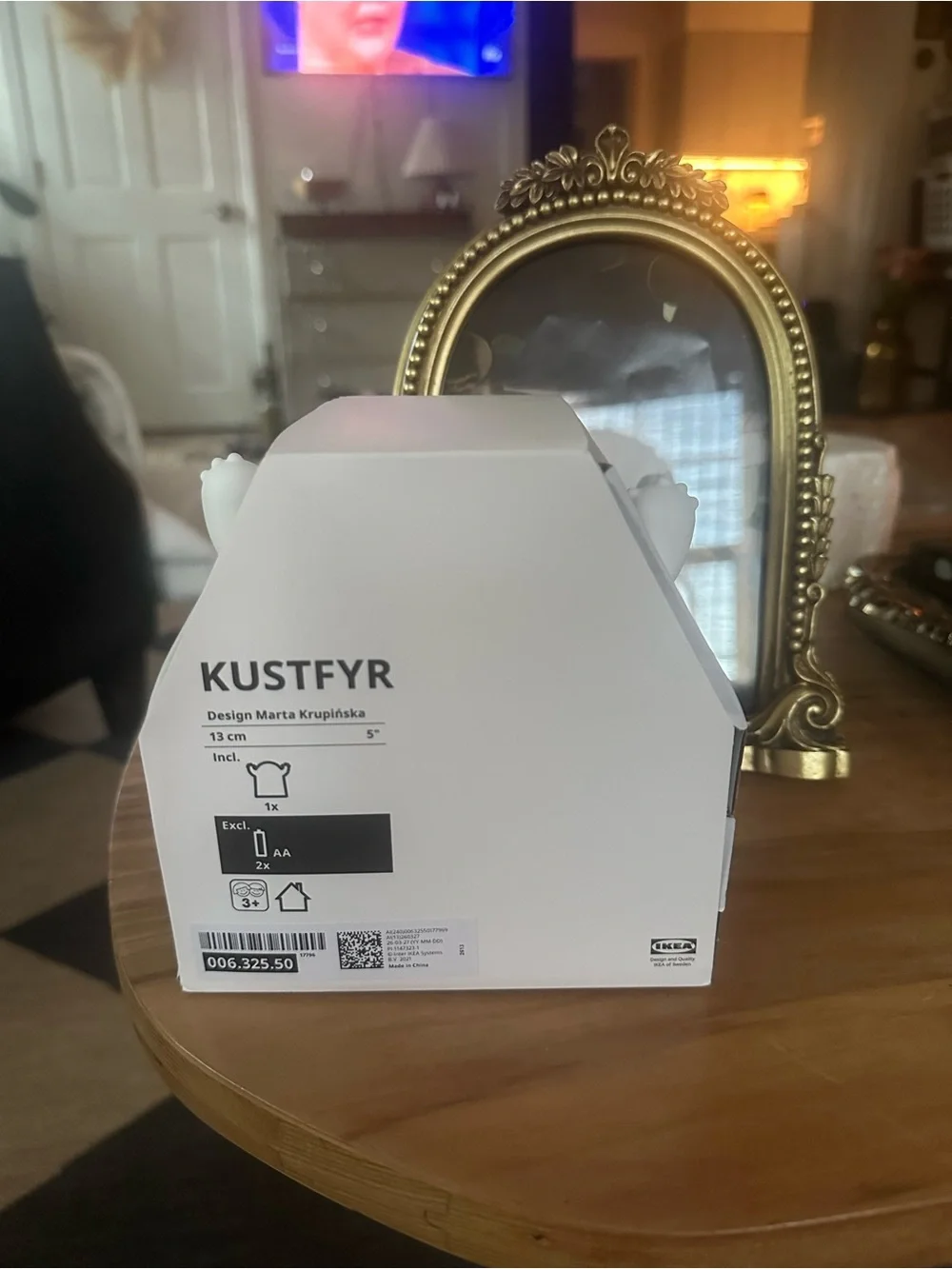 IKEA Kustfyr White Ghost new in box halloween fall